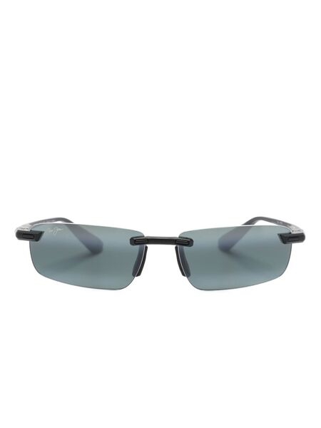  Maui Jim Lunettes De Soleil ‘ilikou à Monture Rectangulaire - Noir 