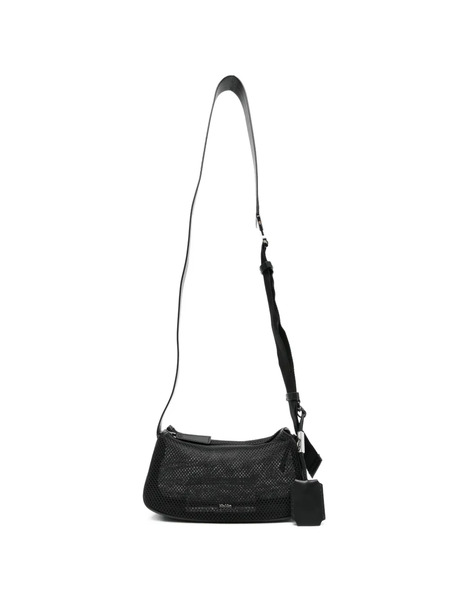  Max Mara Sac Porté épaule à Détails De Perforations - Noir 