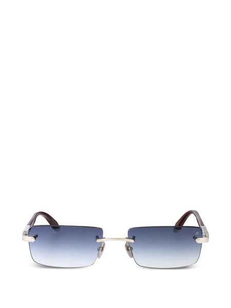  Maybach Eyewear Lunettes De Soleil Rectangulaires The Symphony - Argent 