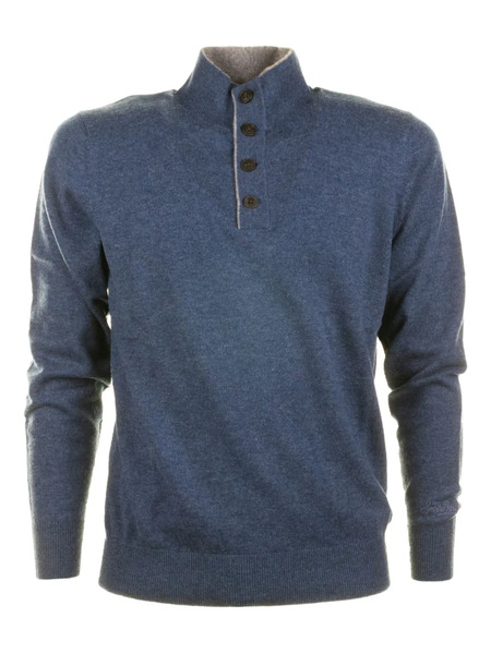  Mc2 Saint Barth Pull Dorian - Bleu 