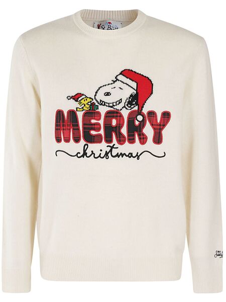  Mc2 Saint Barth X Peanuts™ Pull Heron - Blanc 