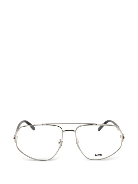  Mcm Geometric-frame Glasses - Argent 