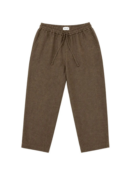  Michael Coal Pantalon Mason à Lien De Resserrage - Marron 