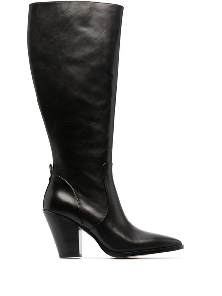  Michael Michael Kors Bottes Dover 95 Mm à Talon épais - Noir 