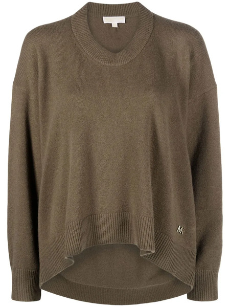  Michael Michael Kors Pull à Design Oversize - Vert 