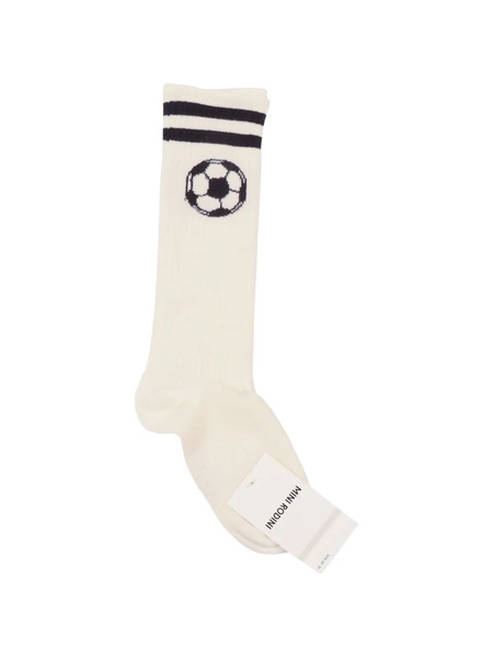  Mini Rodini Chaussettes à Rayures - Blanc 