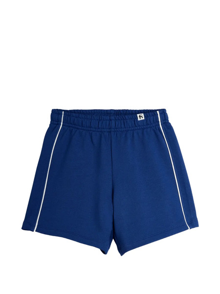  Mini Rodini Short à Détails Passepoilés - Bleu 