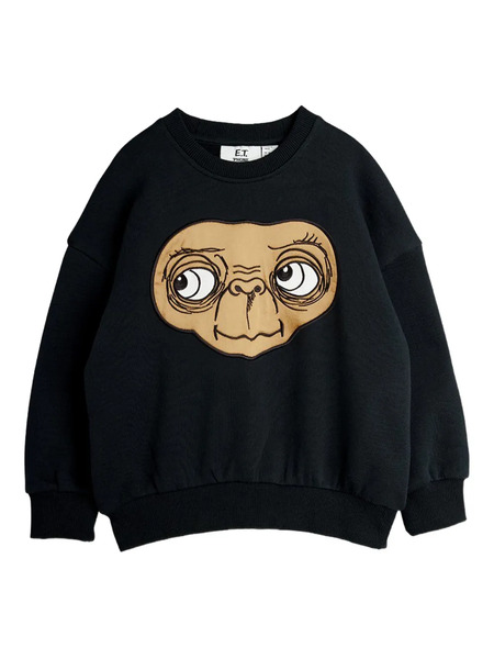  Mini Rodini Sweat à Patch Graphique - Noir 