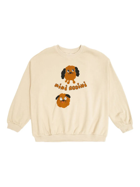  Mini Rodini Sweat Doggies - Tons Neutres 
