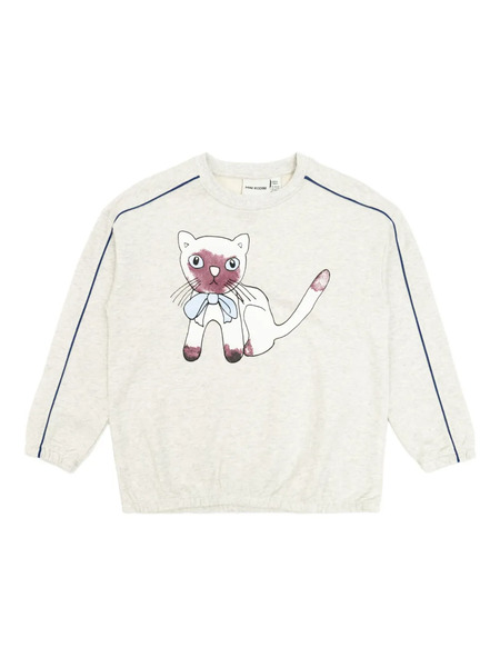  Mini Rodini Sweat Siamese - Gris 