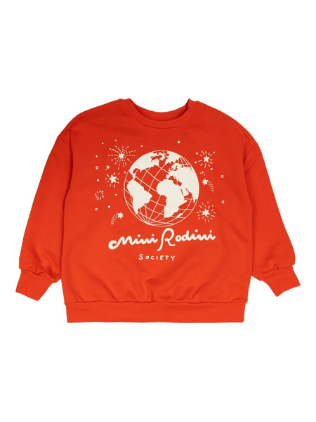  Mini Rodini Sweat Mini Rodini Society - Rouge 