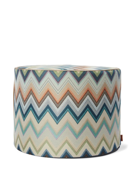  Missoni Home Pouf Agadir (40 Cm X 30 Cm) - Bleu 