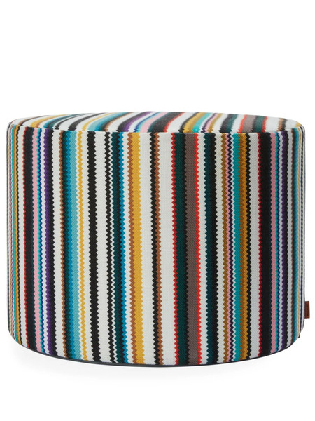  Missoni Home Pouf Shanghai Outdoor (40 Cm X 30 Cm) - Bleu 