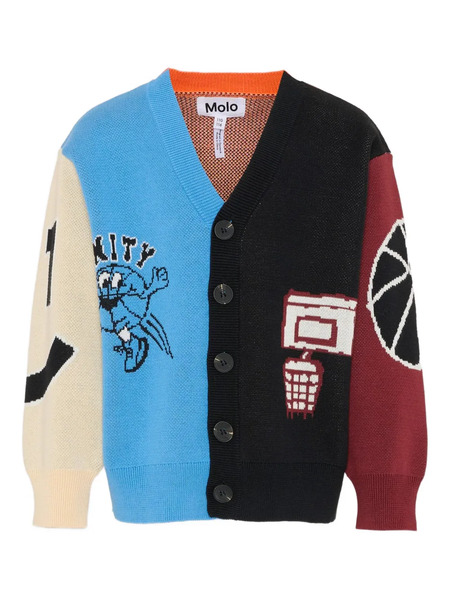  Molo Cardigan Burt - Bleu 