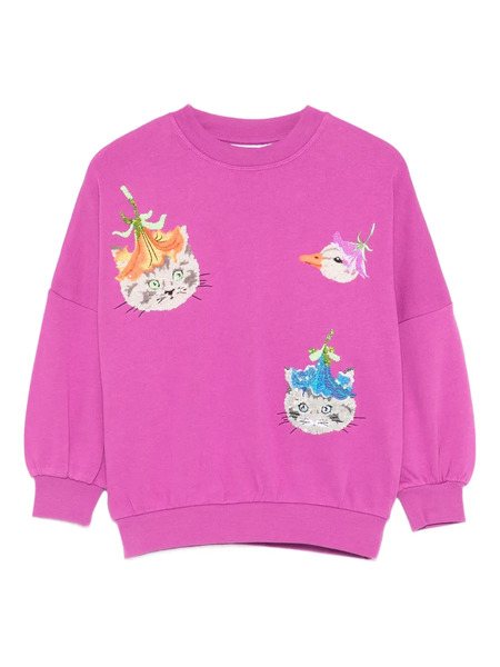  Molo Pull Marika à Manches Longues - Rose 