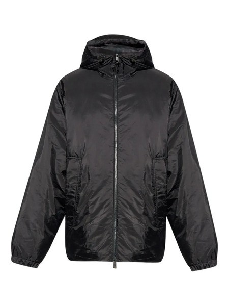  Moncler Veste Zippée à Capuche - Noir 