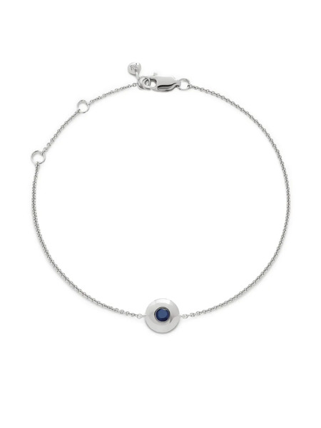  Monica Vinader Bracelet September Sapphire Birthstone - Argent 