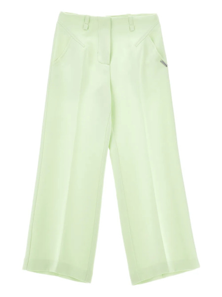  Monnalisa Pantalon à Détails De Coutures - Vert 