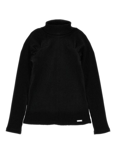  Monnalisa Pull à Col Roulé - Noir 