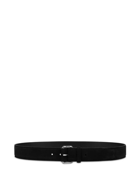  Moschino Ceinture En Daim - Noir 