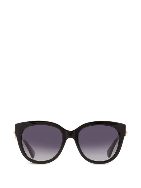  Moschino Lunettes De Soleil Noires 