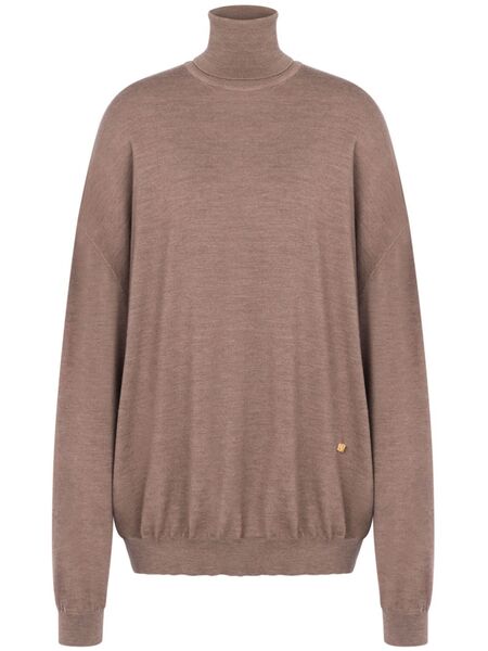  Moschino Pull à Manches Amples - Tons Neutres 