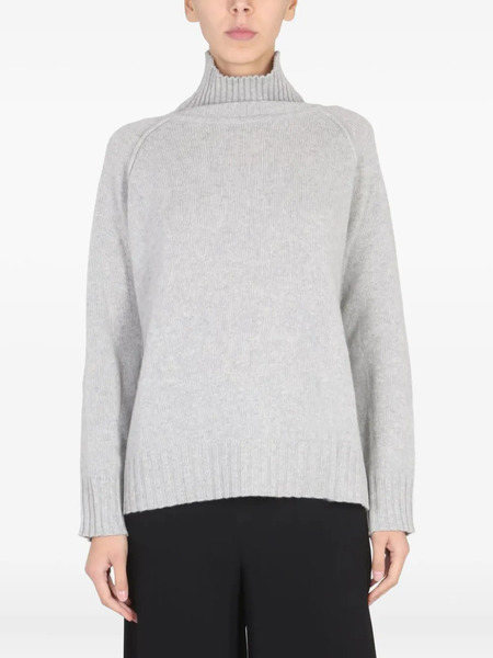  M.s.m. Pull à Col Roulé - Gris 