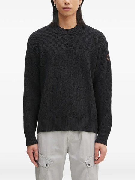  Napapijri Pull à Patch Logo - Noir 
