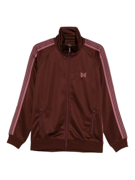  Needles Veste Zippée à Rayures - Marron 