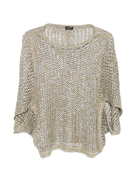  Neera Pull En Maille Ajourée - Vert 