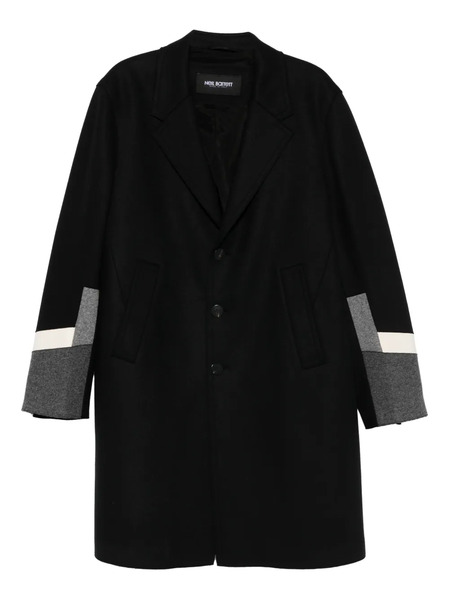 Neil Barrett Manteau Droit Mi-long - Noir 
