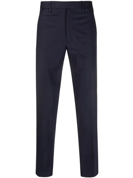  Neil Barrett Pantalon Droit à Taille Mi-haute - Bleu 