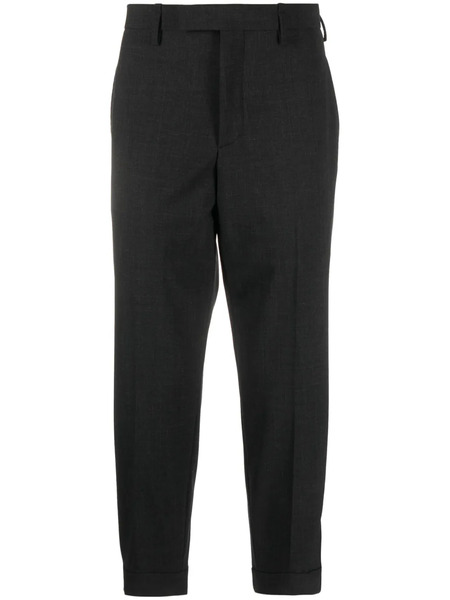  Neil Barrett Pantalon Fuselé à Coupe Courte - Gris 