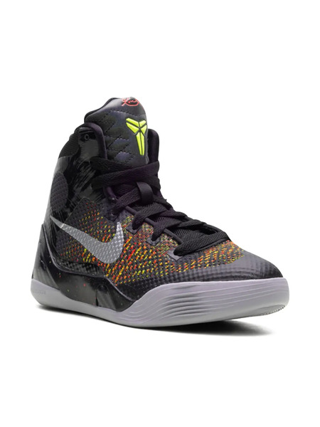  Nike Kids Baskets Kobe 9 Elite Protro 'masterpiece - Black/metallic Silver/bright Crimson/volt' - Noir 