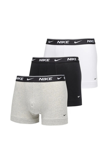  Nike Lot De Trois Boxers à Taille Logo - Blanc 