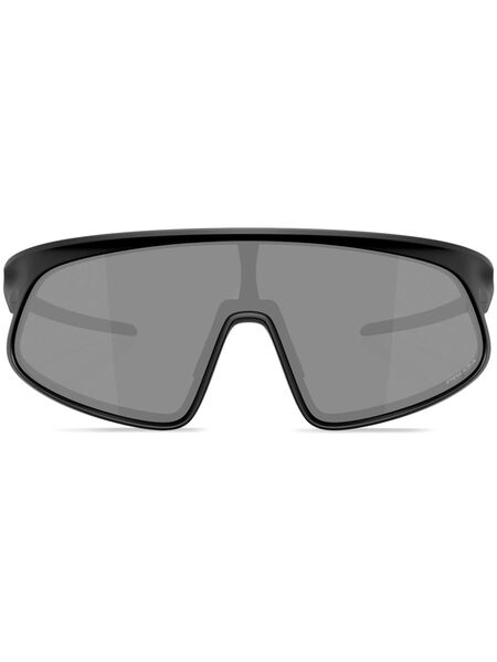  Oakley Lunettes De Soleil à Monture Couvrante - Noir 