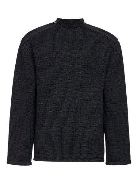  Oamc Peacemaker Pull Zippé à Manches Raglan - Noir 