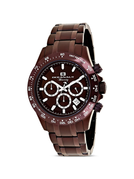  Oceanaut Biarritz 44mm Watch - Marron 