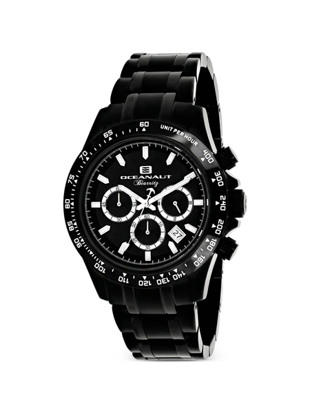  Oceanaut Montre Biarritz 44 Mm - Noir 