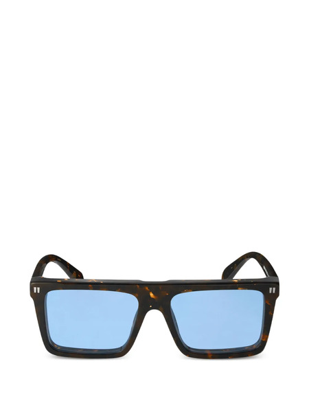  Off-white Bridgeport Square-frame Sunglasses - Marron 