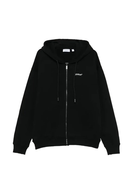  Off-white Hoodie à Motif De Demi-flèches - Noir 