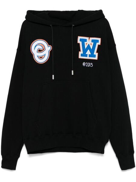 Off-white Hoodie Wiz Patch Skate - Noir 