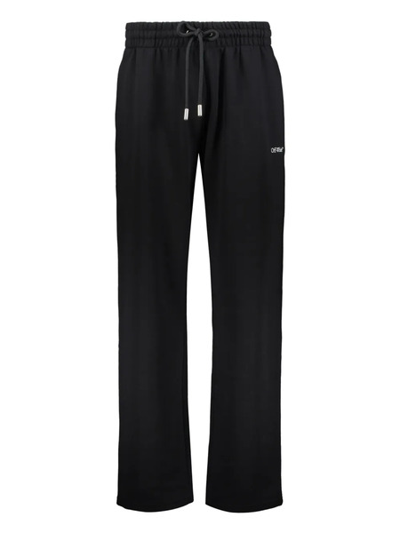  Off-white Pantalon De Jogging à Logo Imprimé - Noir 