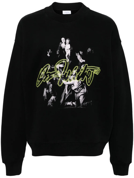  Off-white Sweat Script Mary - Noir 