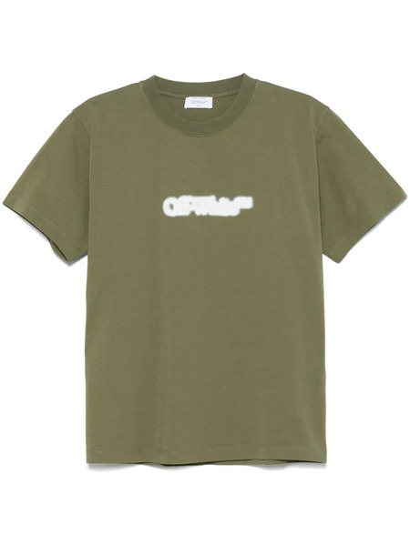  Off-white T-shirt à Motif Spray Arrow - Vert 