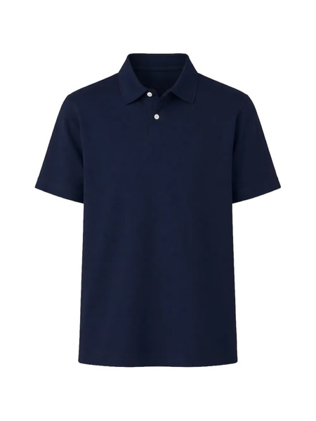  Officine Generale Polo Bruno à Boutonnière - Bleu 