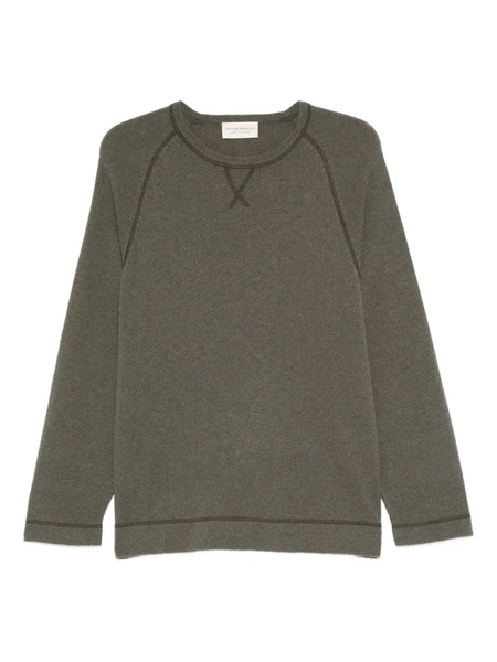  Officine Generale Pull à Manches Raglan - Vert 