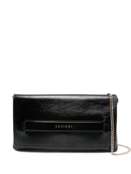  Orciani Pochette En Cuir - Noir 