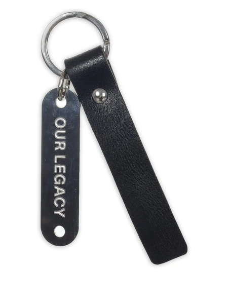  Our Legacy Porte-clés à Logo - Noir 