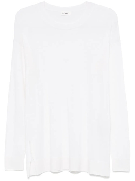  P.a.r.o.s.h. Pull Linfa - Blanc 
